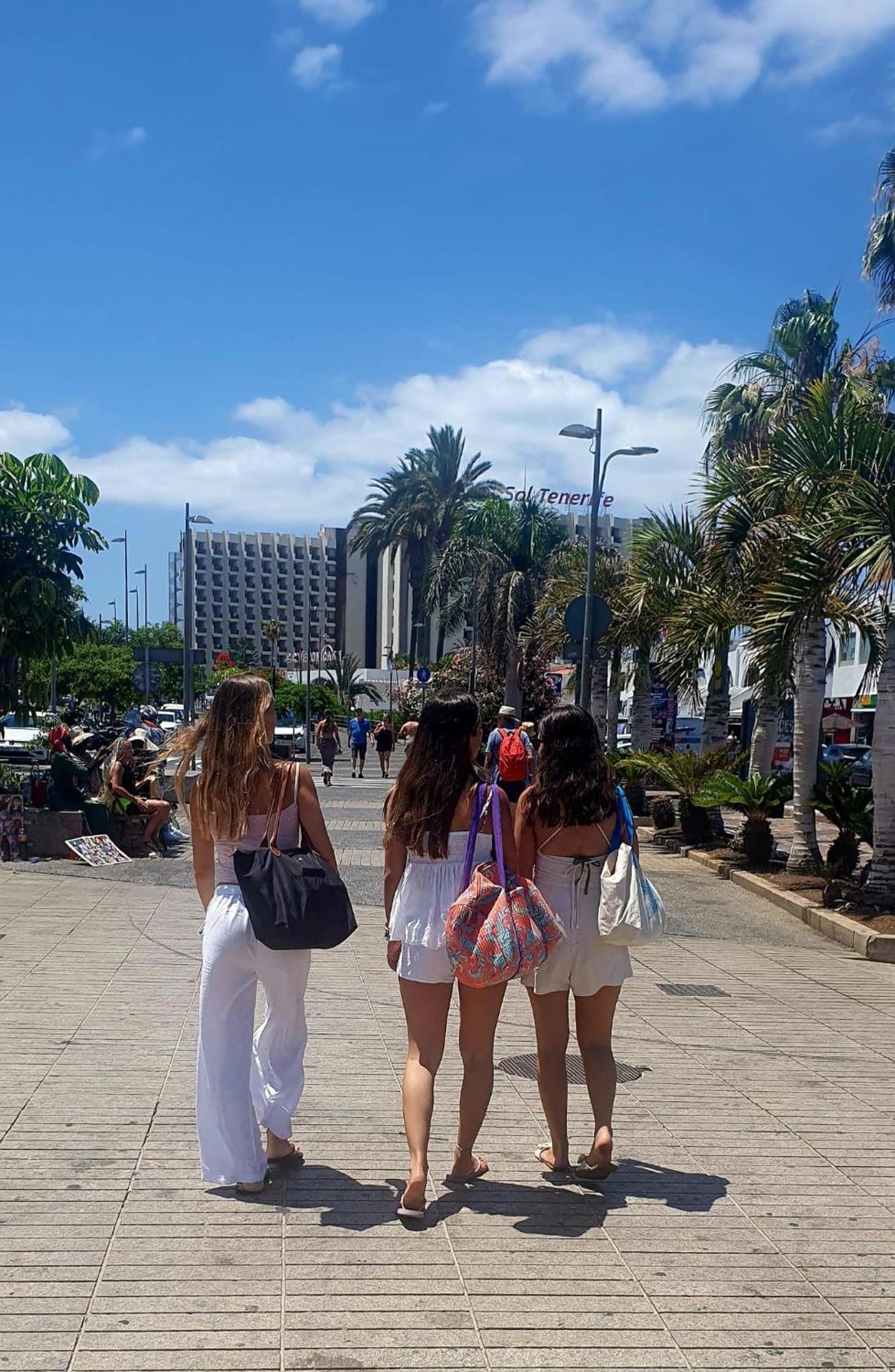 Wonderful White Appartament In Las Tortugas Playa de las Americas  Rom bilde