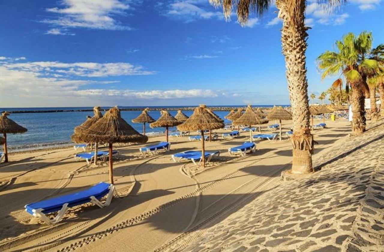 Wonderful White Appartament In Las Tortugas Playa de las Americas  Eksteriør bilde